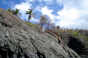 Me and Madi chillin on a rock